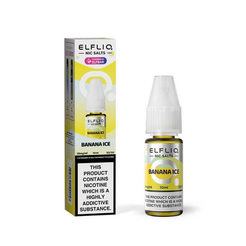 Banana Ice Elfliq Nic Salt