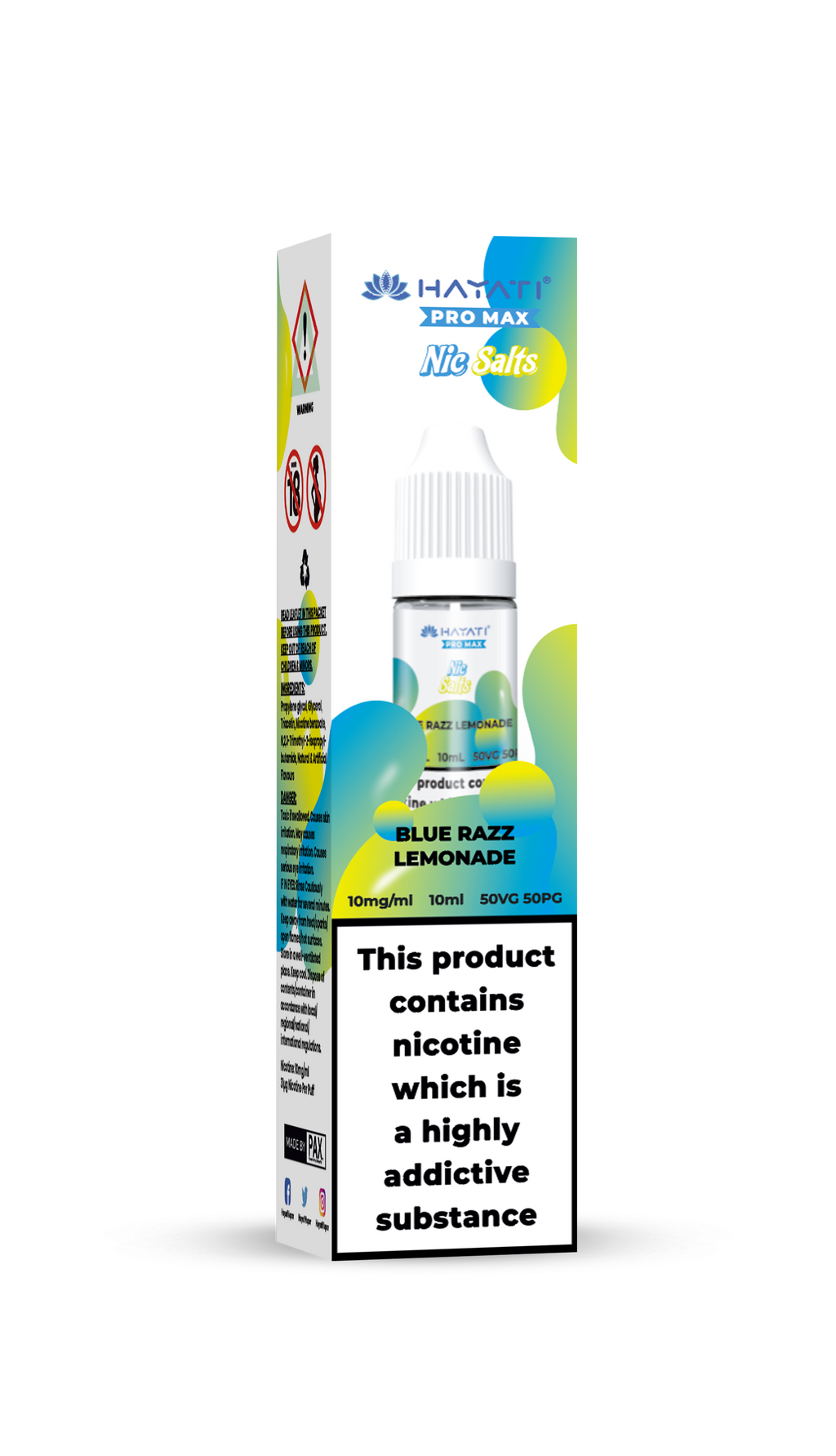 Blue Razz Lemonade Hayati Pro Max Nic Salt