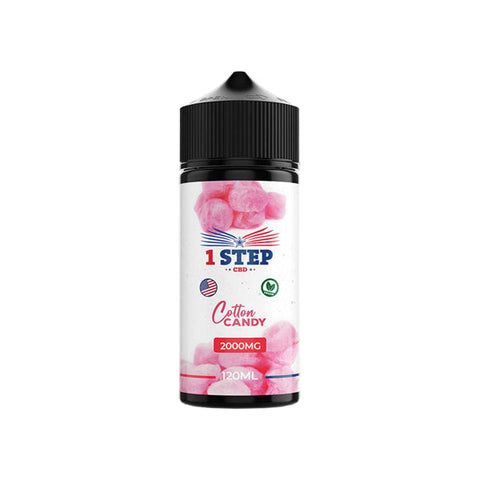 1 Step CBD 2000mg CBD E-liquid 120ml (BUY 1 GET 1 FREE)