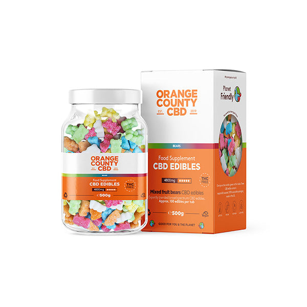 Orange County CBD 4800mg Gummies - Large Pack