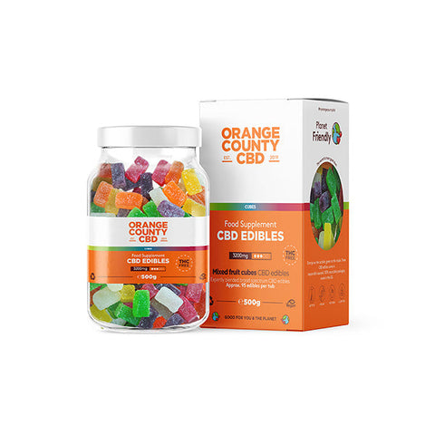 Orange County CBD 3200mg Gummies - Large Pack