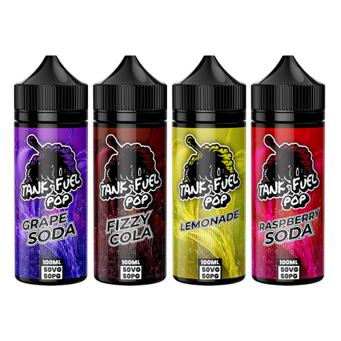 Tank Fuel Pop 100ml Shortfill 0mg (50VG/50PG)