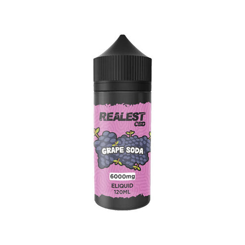 Realest CBD 6000mg Broad Spectrum CBD E-Liquid 120ml (BUY 1 GET 1 FREE)