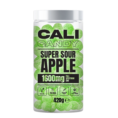 CALI CANDY 1600mg Full Spectrum CBD Vegan Sweets (Large) - 10 Flavours