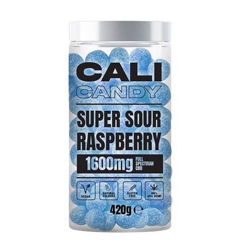 CALI CANDY 1600mg Full Spectrum CBD Vegan Sweets (Large) - 10 Flavours