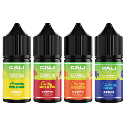 CALI VAPE 500mg Full Spectrum CBD E-liquid 10ml