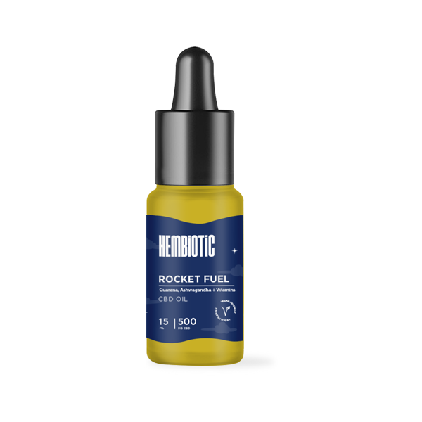 Hembiotic 500mg Broad-Spectrum CBD Oil - 15ml