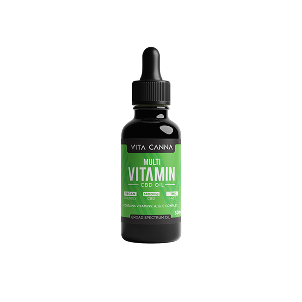 Vita Canna 1400mg Broad Spectrum CBD C8 MCT Oil - 30ml