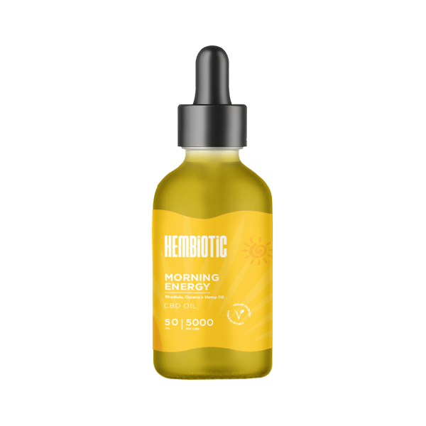 Hembiotic 5000mg Broad-Spectrum Bulk CBD Oil - 50ml