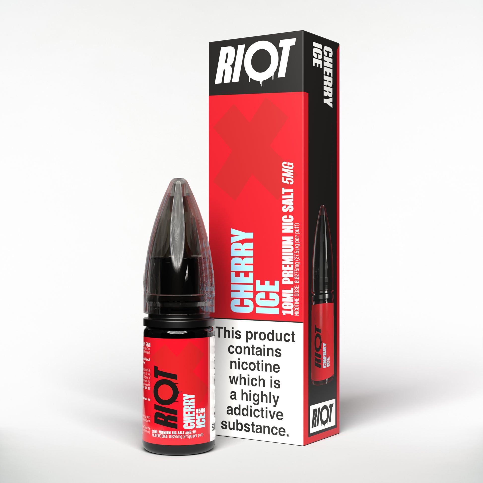 Riot X Cherry ICE - Superchrged Flavours Salts By Riot Squad