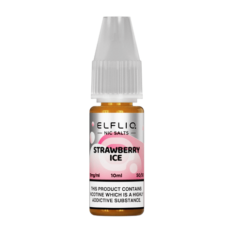 Strawberry Ice Nic Salt by ElfLiq