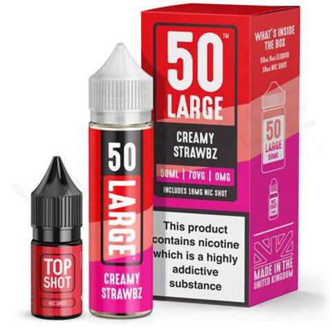 50 Large - Creamy Strawbz - 100 Large