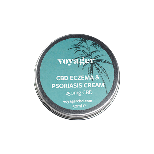 Voyager 250mg CBD Eczema & Psoriasis Cream - 50ml