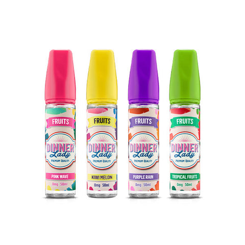 Dinner Lady Fruits 50ml Shortfill 0mg (70VG/30PG)