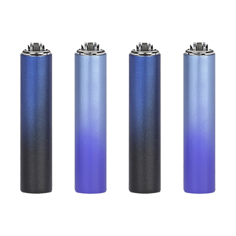 30 Clipper FCP22RH Classic Micro Blue Gradient Shiny Lighters