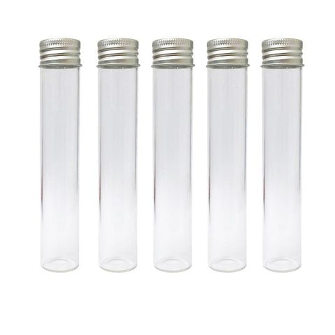 Glass Tube Joint Holder - With Silver Cap