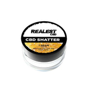 Realest CBD 1000mg Broad Spectrum CBD Shatter (BUY 1 GET 1 FREE)