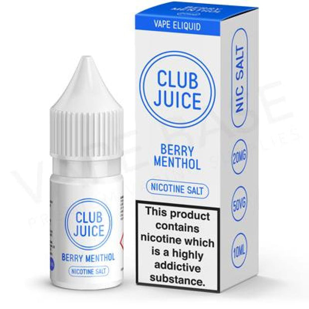 Club Juice - Berry Menthol Nic Salt