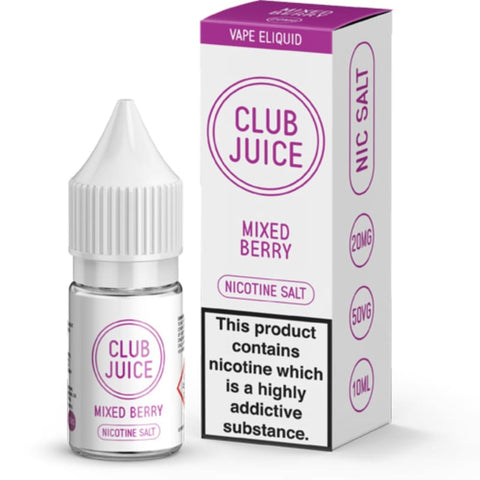 Club Juice - Mixed Berry Nic Salt