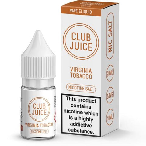 Club Juice - Virginia Tobacco Nic Salt