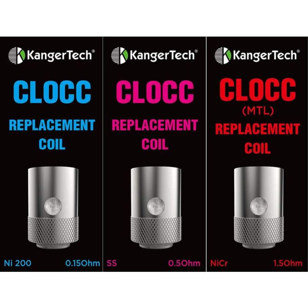 KangerTech CLOCC Replacement Coils Pack of 5
