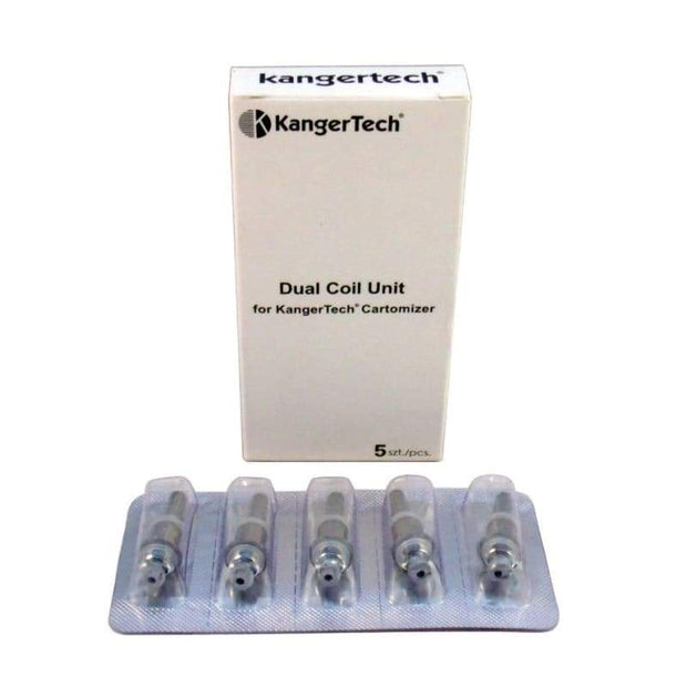 KangerTech Dual Core Replacement Coils Pack of 5