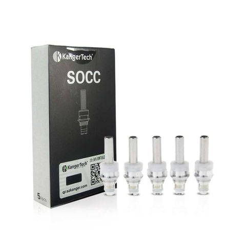 KangerTech SOCC NiCr Replacement Coils Pack of 5