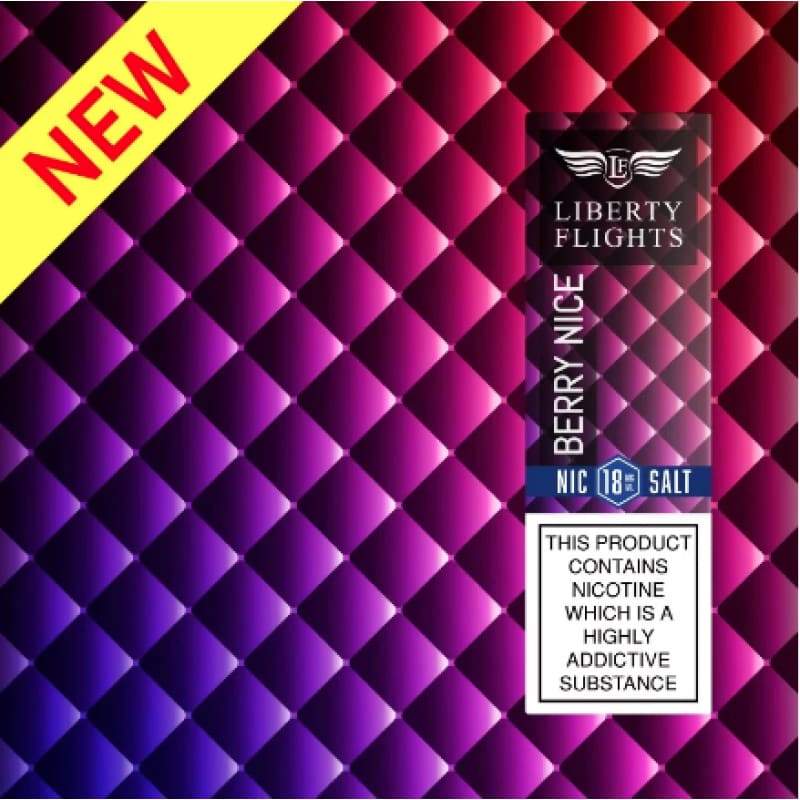 Liberty Flights Salts - Berry Nice - 1.8mg - Berry Nice
