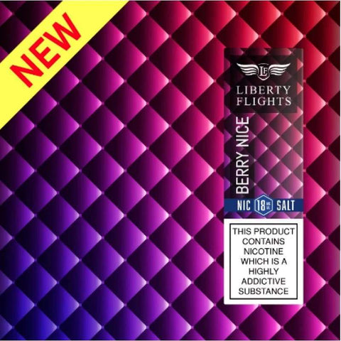 Liberty Flights Salts - Berry Nice - 1.8mg - Berry Nice
