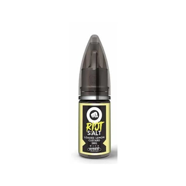 Riot Squad Nic SALT 10mg - Loaded Lemon Custard - Vaping 