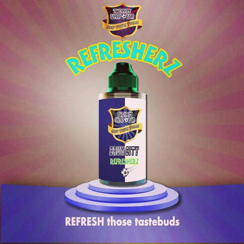 Team Vapour - Brum City Refresherz - 100ml - Vapour Freaks