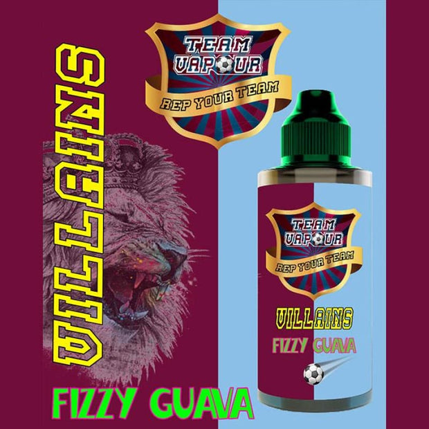 Team Vapour - Villains Fizzy Guava - 100ml - Vapour Freaks