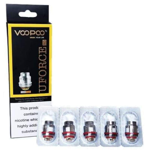 Voopoo UForce Coils - 5 pack - D4 (0.4Ω - 50-90W (Best 